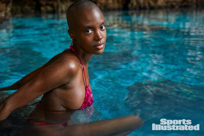 Madisin Rian was photographed by James Macari in the Dominican Republic.